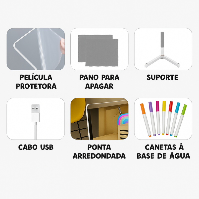 Quadro Mágico de desenho - StarBoard - Mais diversão, menos bagunça!