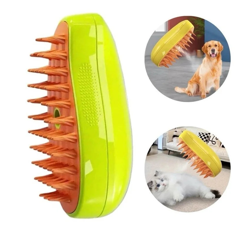 PetGlow- Escova elétrica 3 em 1 para Cães e Gatos [LIMPEZA RAPIDA E PRÁTICA]