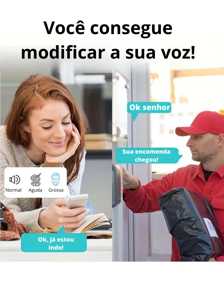 DoorCam Max- Campainha sem fio com Câmera Wi-FI [ALTA SEGURANÇA]