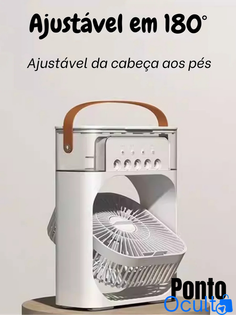 ClimaMist-Mini Ar Condicionado e Umidificador Portátil [AMBIENTE FRESCO]