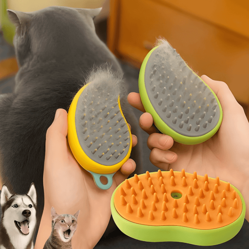 Escova elétrica 3 em 1 para Cães e Gatos - PetBrush - Compre 1 e Leve 2