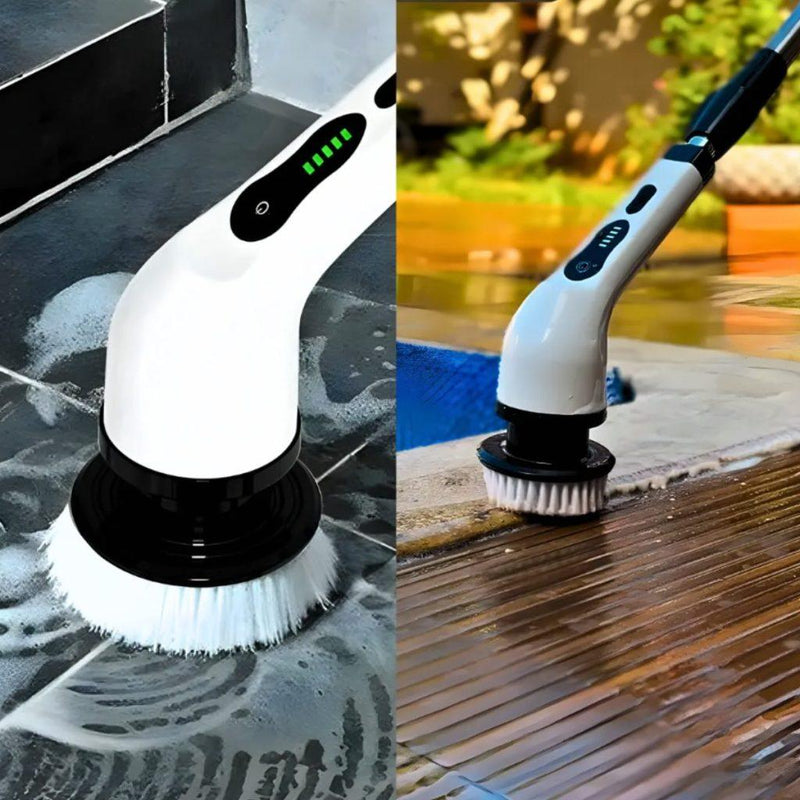 Escova Elétrica 7 em 1 Para Limpeza Profunda [ LIMPEZA RÁPIDA E FÁCIL]