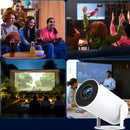 Mini Projetor Cinema Portátil, 4K, WI-FI - Diversão em Alta Definição, em Qualquer Ângulo