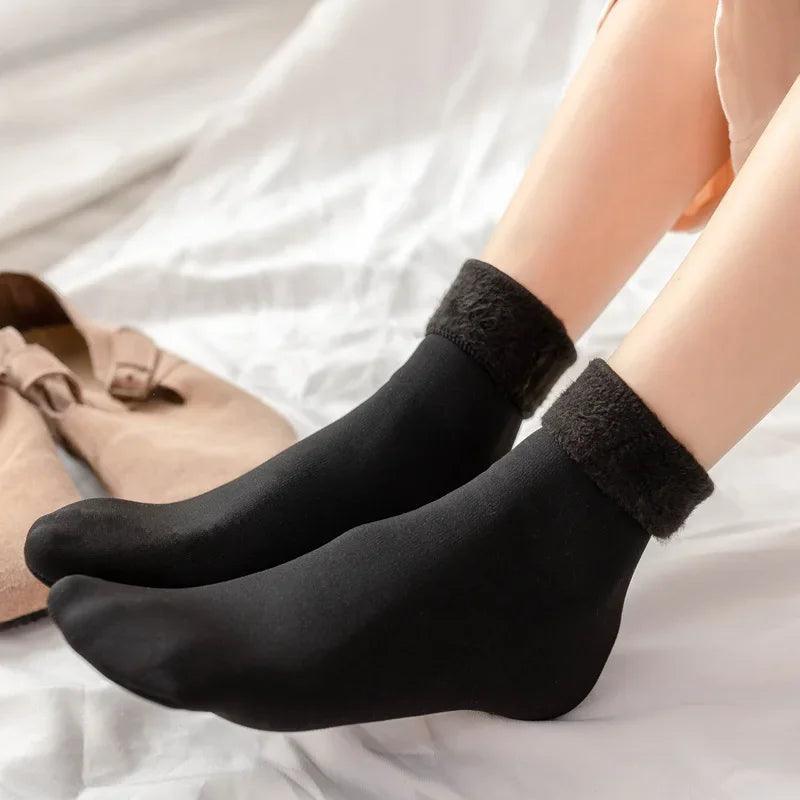 Meia Térmica Aveludada | Foofy | Compre 3 e leve 5 [ Pés sempre Quentinhos]