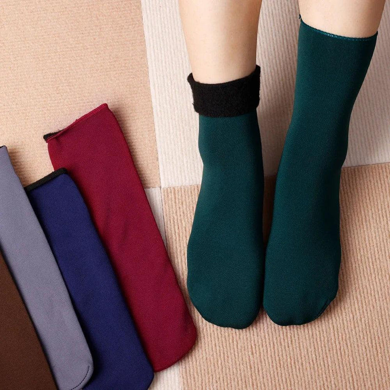 Meia Térmica Aveludada | Foofy | Compre 3 e leve 5 [ Pés sempre Quentinhos]
