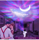 Projetor Astronauta e Caixa de Som Bluetooth - GALAXSONIC - Crie o seu Universo em Segundos!