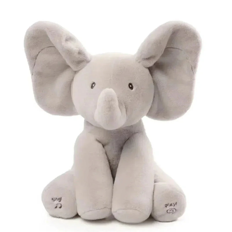 Elefante de Pelúcia que Canta e Interage