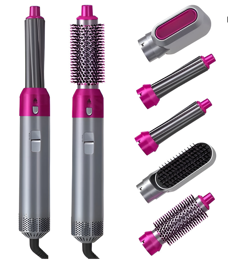 BeautyFlex- Escova Modeladora 5 em 1 - [CABELO SEMPRE IMPECÁVEL]