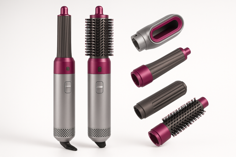 BeautyFlex- Escova Modeladora 5 em 1 - [CABELO SEMPRE IMPECÁVEL]