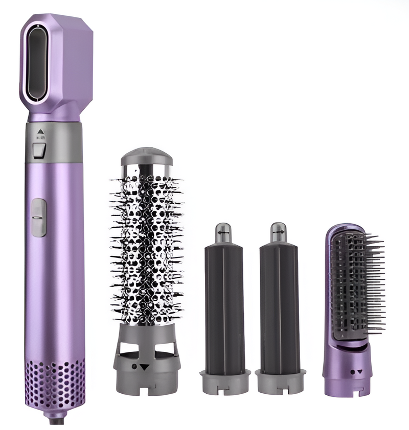 BeautyFlex- Escova Modeladora 5 em 1 - [CABELO SEMPRE IMPECÁVEL]