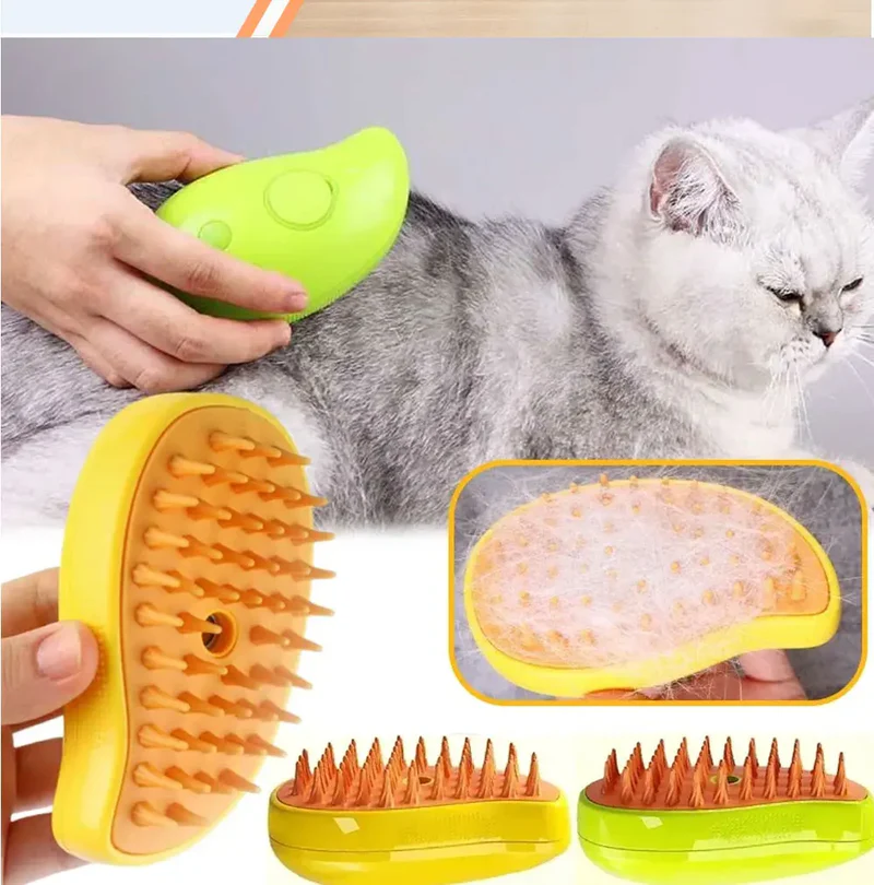 PetGlow- Escova elétrica 3 em 1 para Cães e Gatos [LIMPEZA RAPIDA E PRÁTICA]