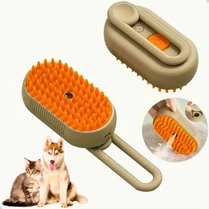 PetGlow- Escova elétrica 3 em 1 para Cães e Gatos [LIMPEZA RAPIDA E PRÁTICA]