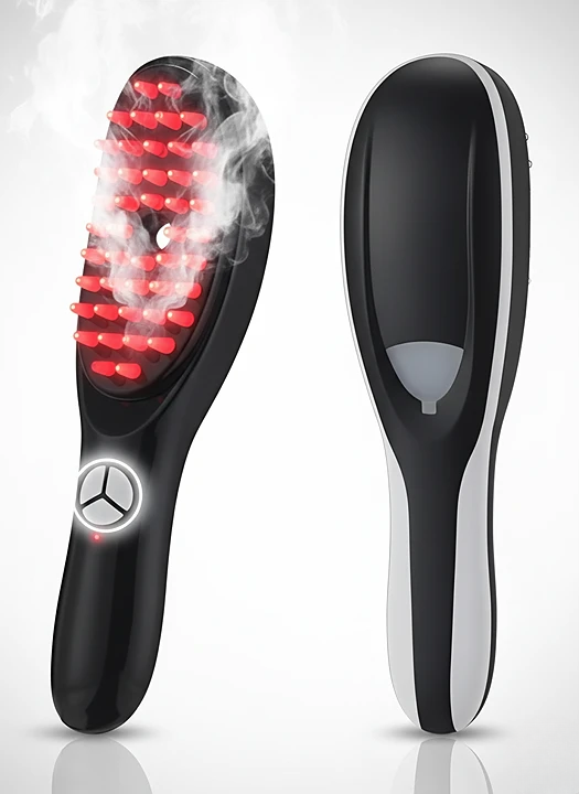 Escova de Terapia Capilar - RevoHair™ -4 em 1  [FIM DA CALVICIE E DA QUEDAS DE CABELO]